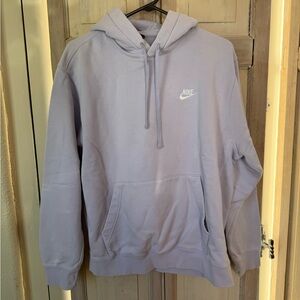 Nike light purple hoodie